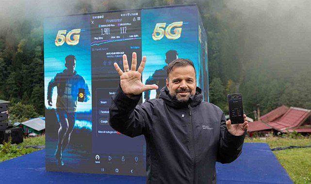 Turkcell'den 1250 metre yükseklikte 5G denemesi