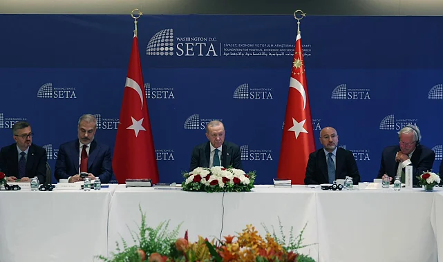 Türkevi'nde ABD'li düşünce kuruluşlarıyla buluştu