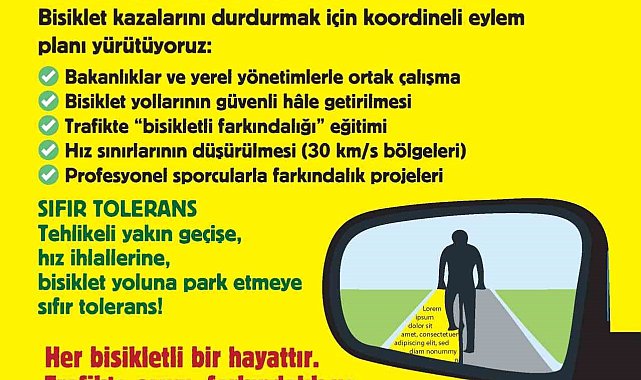 Türkiye Bisiklet Federasyonu'ndan trafikte bisikletli ölümlerine karşı eylem planı