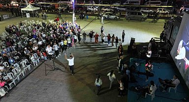 Türkiye Kültür Yolu Festivali kapsamında 'Sinema Yollarda' tırı Sincan'da