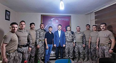 Tuzluca Kaymakamı Yılmaz'dan Özel Harekat Polislerine ziyaret