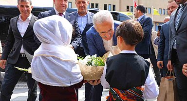 Ulaştırma ve Altyapı Bakanı Uraloğlu Bayburt'ta