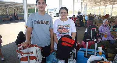 Ülkelerine dönen Suriyeliler'den Türk halkına teşekkür