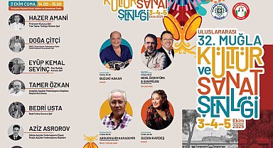 Uluslararası 32'nci Muğla Kültür ve Sanat Şenliği başlıyor