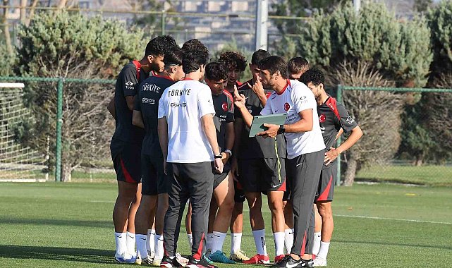 Ümit Milli Futbol Takımı, Hırvatistan maçının hazırlıklarını sürdürdü