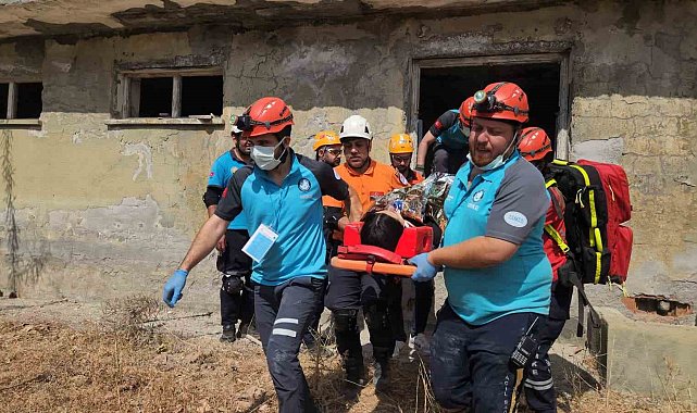 UMKE'den gerçeği aratmayan tatbikat