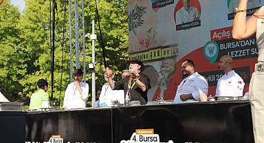 Ünlü şefler, tabaklarında Bursa ürünlerini yorumladı