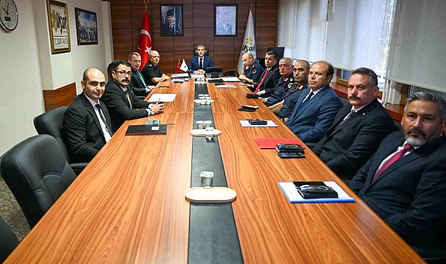 Uşak İl Güvenlik ve Asayiş Koordinasyon Toplantısı gerçekleştirildi