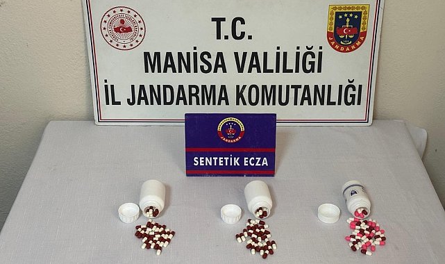 Uyuşturucu hapla yakalandılar