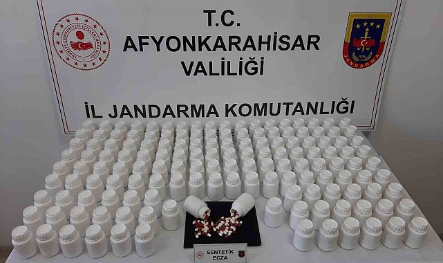 Uyuşturucu operasyonunda 8 bin 81 adet uyuşturucu hap ele geçirildi