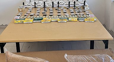 Uyuşturucu ve kaçak tütünler ele geçirilen şüpheli tutuklandı