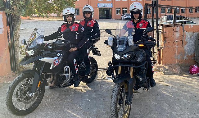 Uzunköprü'de Yunus timlerinden okul çevrelerinde sıkı denetim