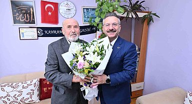 Vali Aksoy, Kore gazisini ziyaret etti