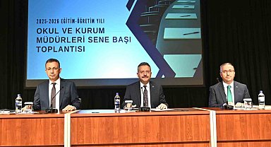 Vali Aksoy, okul ve kurum müdürleriyle toplantı yaptı