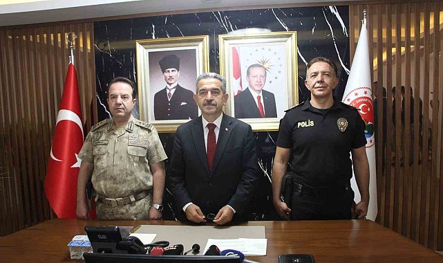 Vali Ekici: ''Şehrimizde terör örgütü mensubu bulunmamaktadır"