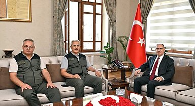 Vali Özkan'dan orman ekiplerine teşekkür