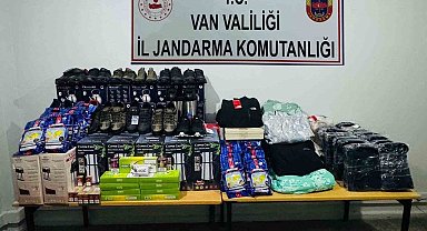 Van'da 1 milyon liralık kaçak eşya ele geçirildi