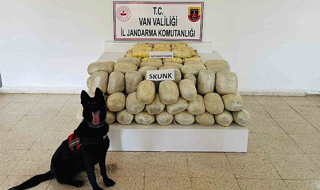 Van'da 106 kilo uyuşturucu madde ele geçirildi