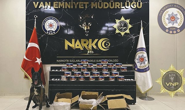 Van'da 113 kilo uyuşturucu ele geçirildi
