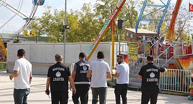 Van'daki lunaparklarda güvenlik denetimi yapıldı