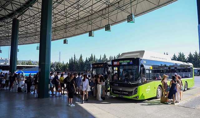 Vatandaşlar mavi bayraklı plajlara "800CK" ile akın etti