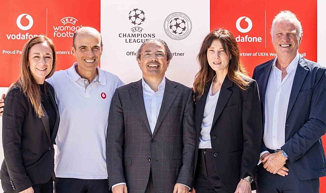 Vodafone, Şampiyonlar Ligi ve UEFA kadın futbolunun sponsoru oldu