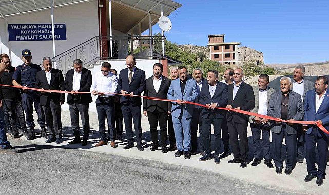 Yalınkaya Mahallesi'nde Cami ve Sosyal Tesislerin açılışı gerçekleştirildi