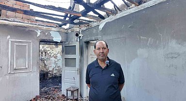 Yangın mağduru vatandaşa yardım eli: "Aklıma gelen başıma geldi"