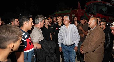 Yangın yaklaşık 1 hektarlık alanda etkili oldu