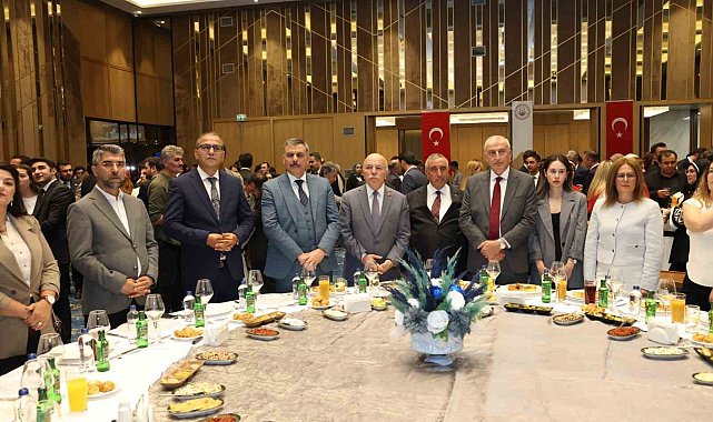 Yargı mensupları resepsiyonda buluştu