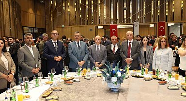 Yargı mensupları resepsiyonda buluştu