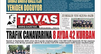 Yarım asırlık Tavas Barış Gazetesi yeni yüzüyle okuyucularıyla buluştu
