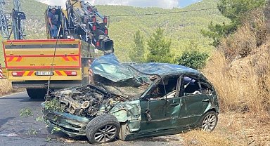 Yayla yolunda feci kaza: 17 yaşındaki çocuk hayatını kaybetti