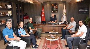 Yeni müdürlerden Başkan Zencirci'ye teşekkür