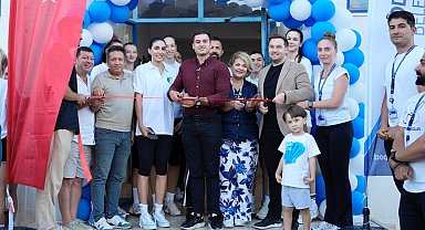 Yenilenen fitness merkezi hizmete açıldı