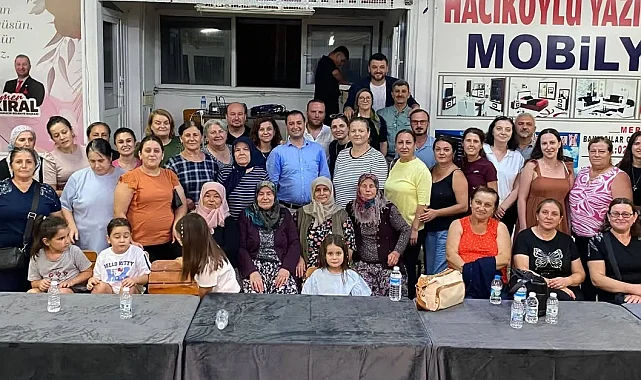 Yenimuhacir'de halk buluşması: birlik ve şeffaflık vurgusu