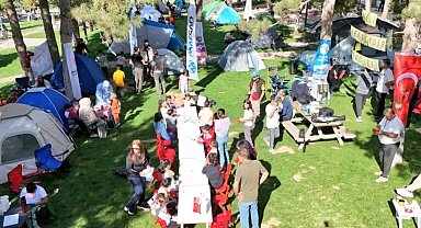 Yeşilyurt'ta aile bağlarını güçlendiren çadır kampı düzenlendi