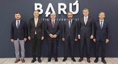 YÖK heyetinden BARÜ'ye ziyaret