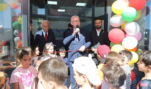 Yozgat Belediyesi tarafından açılan Milli İrade Kreşi hizmete girdi