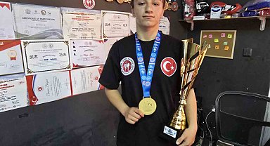 Yozgat'ta köyde yaşayan genç sporcu Avrupa Şampiyonu oldu
