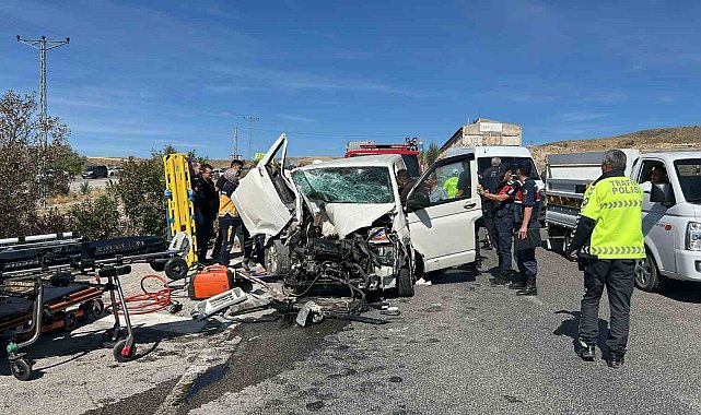 Yozgat'ta trafik kazası: 5 yaralı