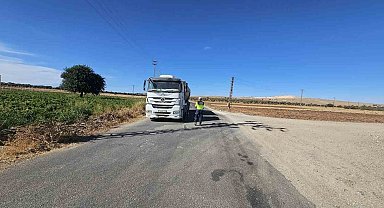 Yük taşıyan araçlara tonaj ve branda denetimi