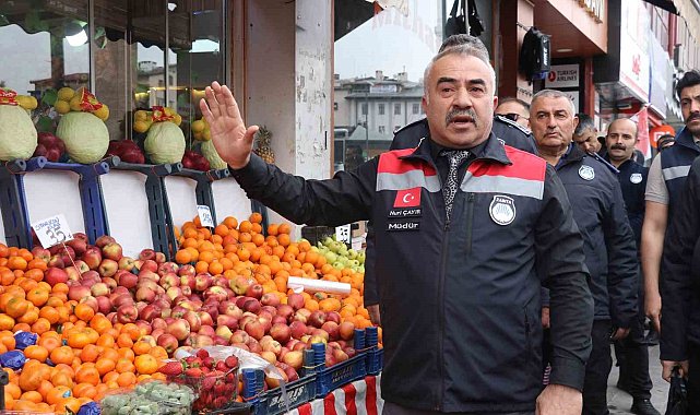 Zabıta ekipleri denetimlerini aralıksız sürdürüyor