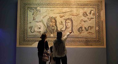 Zeugma Mozaik Müzesi, 2025'in ilk 8 ayında yaklaşık 400 bin ziyaretçiyi ağırladı