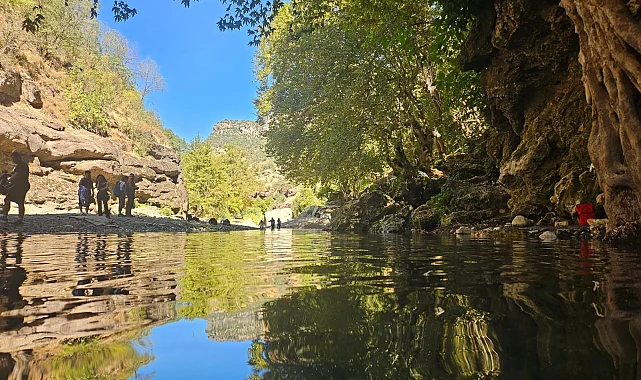 Zore Kanyonu'nda çevreye duyarlı yürüyüş
