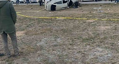 15 yaşındaki sürücünün öldüğü kaza güvenlik kamerasında