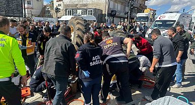 3 aracın karıştığı kazada bir sürücü ağır yaralandı