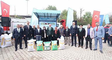 3 bin 500 çiftçiye bin 420 ton yem bitkisi tohumu desteği