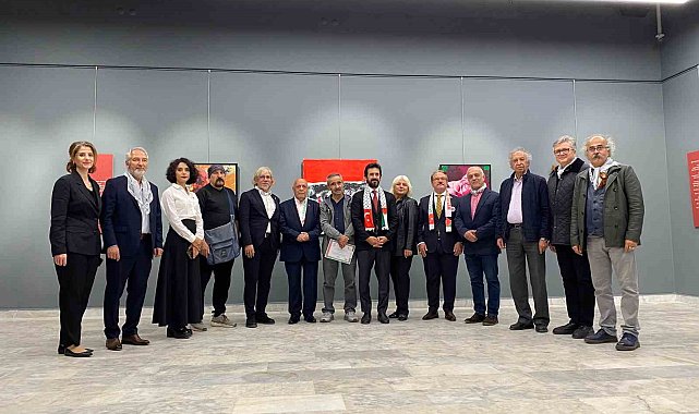 ''Bütün Renkler Gazze'ye' Bağış Sergisi sanatseverlerle buluştu
