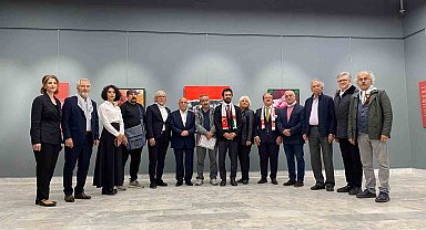 ''Bütün Renkler Gazze'ye' Bağış Sergisi sanatseverlerle buluştu